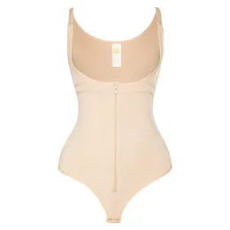 Plus Size Womens Body Shaper With Tummy Control, Zipper, And Push Up Effect  Slimming Bodysuit Low Plunge Shapewear For A Flawless Figure From Phoefen,  $18.85