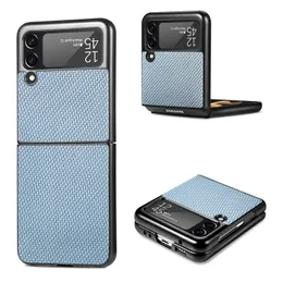 Fashion Slim PC Phone Fodral För Samsung Galaxy Z Flip 3 Anti-Drop Shock Proof Protective Cover