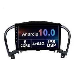 Bil DVD-videospelare för Nissan Juke 2010 2011 2012 2013-2014 Radio GPS Audio Head Unit DSP Android 10