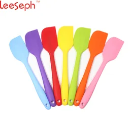 8 inç silikon spatula - 1 küçük ısıya dayanıklı yapışmaz pişirme eşyaları