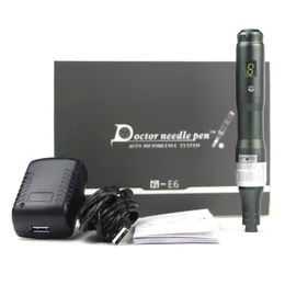 Ny ankomst Micro-Needle Roller Derma Pen Hem Använd Skönhetsutrustning 6 Speed ​​Electric Medical Dermapen Pigment Dr Pen E6 Nano