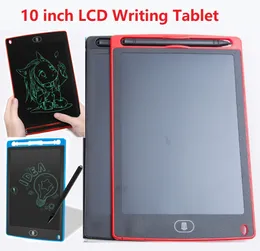 10-Zoll-LCD-Schreibtablett Zeichenbrett Tafel Handschriftblöcke Geschenk für Erwachsene Kinder Papierloses Notizblock-Tablet mit Einzelhandelsverpackung