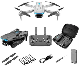 S89ミニドローン4K HDデュアルレンズインテリジェントUAV WiFi 1080pリアルタイムトランスミッションFPVドローン折りたたみ式RC Quadcopterおもちゃ