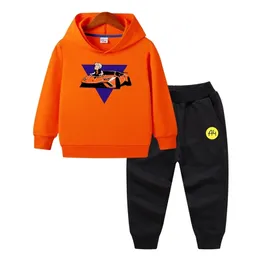 100% Cotton Merch A4 Gelik Lamba Boy Kids Hoodies Suit Quality Comfortable Girl Baby Hooded Sweatshirts Casual Children Clothing 210922