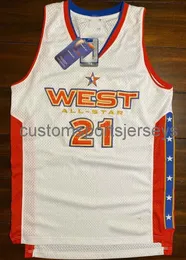 Mens Kvinnor Ungdom Rare 2005 All Star Game Kevin Garnett Basketball Jersey Beställningsnummer Namn Jerseys XS-6XL
