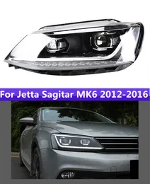 Car LED head lamp automotive parts for Jetta Sagitar MK6 LED Headlight 12-18 front light signal parking lights