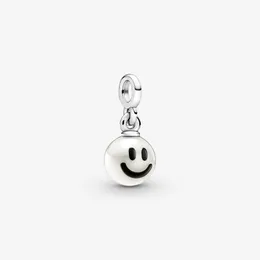 100% 925 Sterling Silver Me Happy Mini Dangle Charms Fit Pandora Originale European Charm Bracelet Mode Bröllop Förlovning Smycken Tillbehör