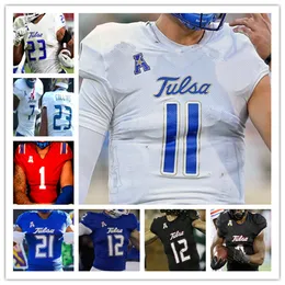 TULSA GOLDEN HURRICANE College Football Jerseys Davis Brin Steven Steven Anderson Bill Jackson Ford Keylon Stokes JuanCarlos Santana Malachai Jones Isaiah Epps 4X