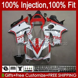 Honda CBR600F4i F4 I CBR600FS 01-03 Bodywork A6NO.109 CBR 600F4I 600 F4I FS CC 2001 2002 2003 CBR600 F4I 600CC 01 02 03 사출 금형 페어링 프라 맥 레드