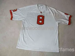 Cusmtom Oregon State Beavers Futebol Jersey White Orange Men Youth Stitch Adicionar qualquer nome N￺mero XS-5XL