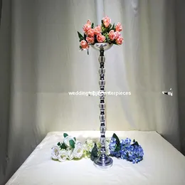 Decorazione per feste Alta trasparente decorativa 10 pezzi) composizione floreale Supporto per fiori in acrilico trasparente per centrotavola da tavola per matrimoni Piombo su strada