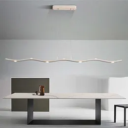 Pendant Lamps Black LED Ceiling Chandelier Nordic Design Dedroom Office Desk Hanging Lamp Modern Restaurant Home Decorative Light