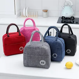 Fresh Cooler Bags Waterproof Nylon Portable Zipper Thermal Oxford Lunch For Women Convenient Box Tote Food Bag