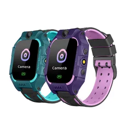 Q19 SOS Kamera Akıllı Saatler Bebek Lbs Pozisyon Lakasyon Izci Çocuklar Smartwatch Ses Sohbet Fener Çocuk VS Q100 Android IOS Için