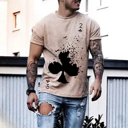 t-shirts Mens Casual Printing T-shirt Jeugd Zomer Tees Mannen Ademend Hoge Kwaliteit Korte Mouw Print Boy Tops 6 Kleuren