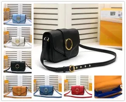 Nuevos bolsos de moda Bolsos de cuerpo cruzado Bolso de mensajero de cuero original para mujer Bolso de hombro Bolsos de diseñador para mujer Monedero Monedero 55946