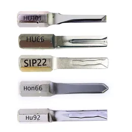 5pcs 자동차 전원 키 HU66 HU101 SIP22 HU92 HON66 Locksmith Tool