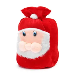 Bolsa de dulces de regalo de Papá Noel para decoración del hogar, fiesta de Navidad, juguetes de regalo para niños