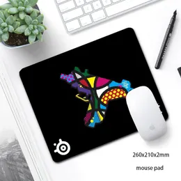 Mousepad Steelseries Gamer Pad Mouse 260x210 мм Мягкая резина клавиатура мышь Pad Pradized Mouse Mat Pad подарок ноутбука