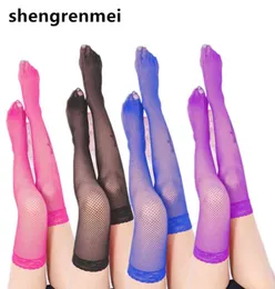 Shengrenmei 2019 섹시한 medias 여성 소녀 스타킹 허벅지 높은 스타킹 무릎 양말 큰 작은 메쉬 dropshipping y1119