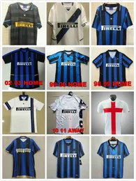 1997 1998 1999 inter retro koszulki piłkarskie RONALDO 10 11 02 03 08 09 Recoba classic Zamorano Zanetti Simeone Kanu Djorkaeff vintage koszulka piłkarska