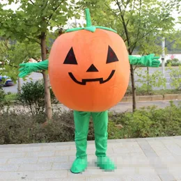 Masquerade Festival Dress Pumpkin Mascot Costume Halloween Christmas Fancy Party Dress Cartoon Character Suit Carnival Unisex Adults Outfit