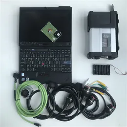 MB Star SD Connect C5 Software de Ferramenta de Diagnóstico 2022.03 Versão mais nova HDD 320GB Laptop X200T Scanner de tela de toque para caminhões de carros