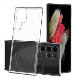 Stoßfeste transparente Hüllen für Samsung Galaxy S22 Plus Ultra 5G Hülle Tpu+PC Hüllen Anti-Gelb Anti-Drop Anti-Kratz-Acryl