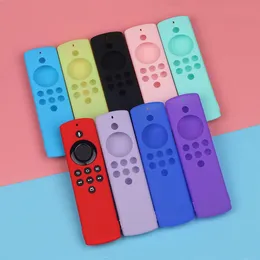 Anti-halk fjärrkontroller Silikonfodral Stötsäkert skyddande skydd Skin For Fire TV Stick Lite Fjärrkontroll