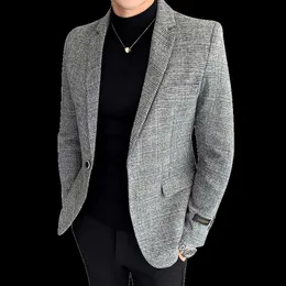 Men's Grey Blazer (Light Grey Performance Sport Coat/Jacket
