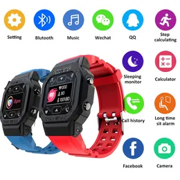 FD69S Smart Watch Män Kvinnor Bluetooth Blodtryck Stopwatch Fitness Tracker Klockor Sport Smart Armband för iOS Android