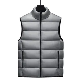 Mens Vests Designer Silver grey print reflective pattern vest Winter men jacket womens Clothing Outdoor Outerwear Warm Feather Outfit Multicolor Coats Apparel