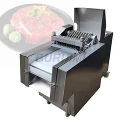 Commerical Cutting Cutter Machine Elektryczne Fresh Producent Zamrażnij Steak Kurczak Chopganie Kostka do przetwarzania mięsa