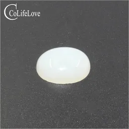 10mm*14mm Natural Chinese white jade loose gemstone for jewelry shop real nephrite stone for silver jewelry H1015