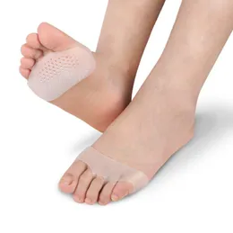 Cellular Breathable Soft Silicone Gel Toe Pads High Heel Shock Anti Slip-resistant Foot Pad