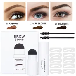 IBCCCNDC Seal Eyebrow Cream Tre Färg Lazy Eyebrow Set Delikat Naturliga Hårlinje Krämer