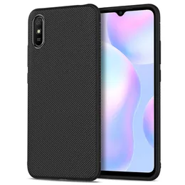 Lämplig för Xiaomi RedMi 9a Mobiltelefonväska Baklucka Solid Färg TPU Fashion Simple RedMi Mobiltelefon Anti-Fall Protection Soft Case