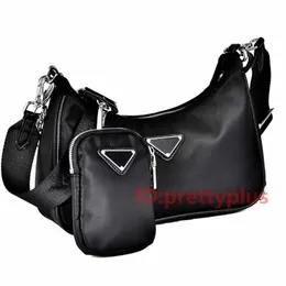 2005 Nylon Luxus Womens Hobo Schulter Geldbörsen Berühmte Marke Designer Geldbörsen Taschen Handtaschen Verbundtasche