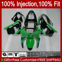 Kropp för Kawasaki ZX900 ZX9 R ZX 9R ZX9R 98 99 00 01 55HC.2 Röda flammor 900cc 98-99 ZX 9 R 900 ZX-9R 1998 1999 2000 2001 ABS Fairings Kit