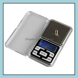 Weighing Scales Measurement Analysis Instruments Office School Business & Industrialmini Electronic Pocket 200G 0.01G Jewelry Diamond Balanc