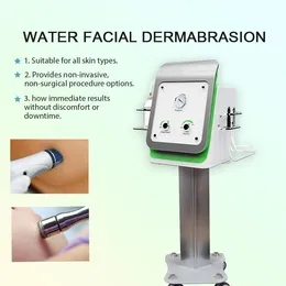 Dermabrasion Hydra Cura della pelle Ossigeno Aqua Peeling Machine Jet Water Facial MicroderMabrasione Aspirapolvere per rimozione dell'acne