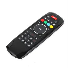 New arrival G7 2.4GHz Fly Air Mouse Wireless Keyboard Remote Control with IR Learning Function for Android TV Box Pc vs C120 remote