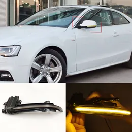 1 Set For Audi A4 A5 S5 A3 8P B8.5 RS3 RS4 RS5 Dynamic LED Turn Signal Light Sequential Mirror Indicator Blinker Light