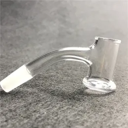 16mm Quartzo Evan Shore Banger Nail com Narguile 2mm de espessura HQ Totalmente Soldado Mini Balde 10mm 14mm 18mm Forsted Joint Bottom Fat Diamond Top Chanfrado