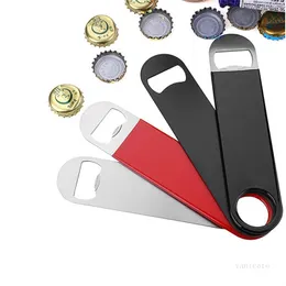 Unique Stainless Steel Large Flat Speed Bottle Opener Remover Bar Blade Home Hotel Professional Beer Bottle-Openers T9I001374