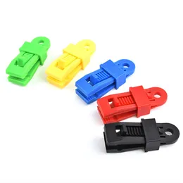 Tält Pull Point Clip Outdoor Camping Tält Plastklipp Pullpunkt Krokspänne för tälttillbehör