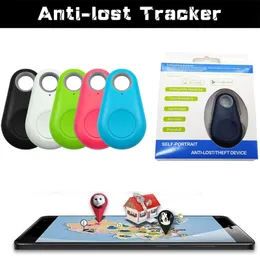 Pet Smart GPS Tracker Key Finder Mini Anti-Lost Waterproof WirelessAlarm Bluetooth Locator Tracer för hundkatt Kids Bil Wallet Collar Tillbehör till IOS Android