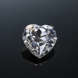 Szjinao Prawdziwe 100% Luźne kamienie Kamień MOISSANITE 5CT 11mm D Kolor VVS1 Kształt serca Diamentowe Laboratorium Rosną z Certyfikatem GRA GEM