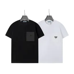 メンズデザイナーTシャツブラックホワイトメンズ夏ファッションカジュアルストリートTシャツトップス半袖ユーロサイズS-XXL @ 39