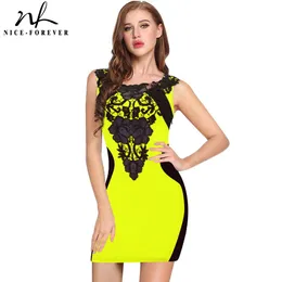 Nice-Forever Summer Women Vintage Black Lace Patchwork Shortest Dresses Sexig Club Party Bodycon Slim Tube Dress 2BTY786 210419